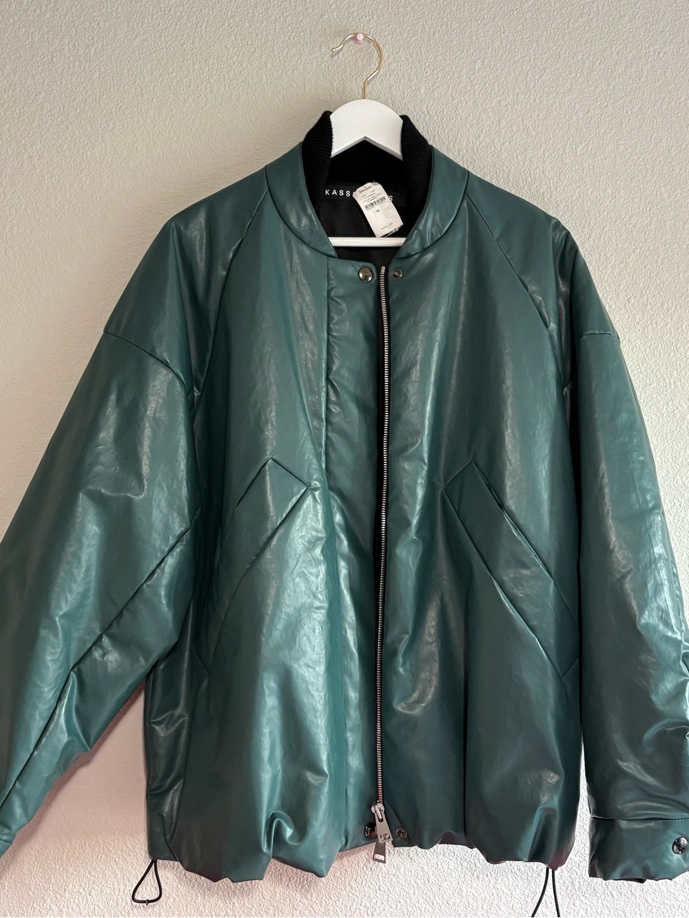 KASSL Oversized Padded Bomber Jacket